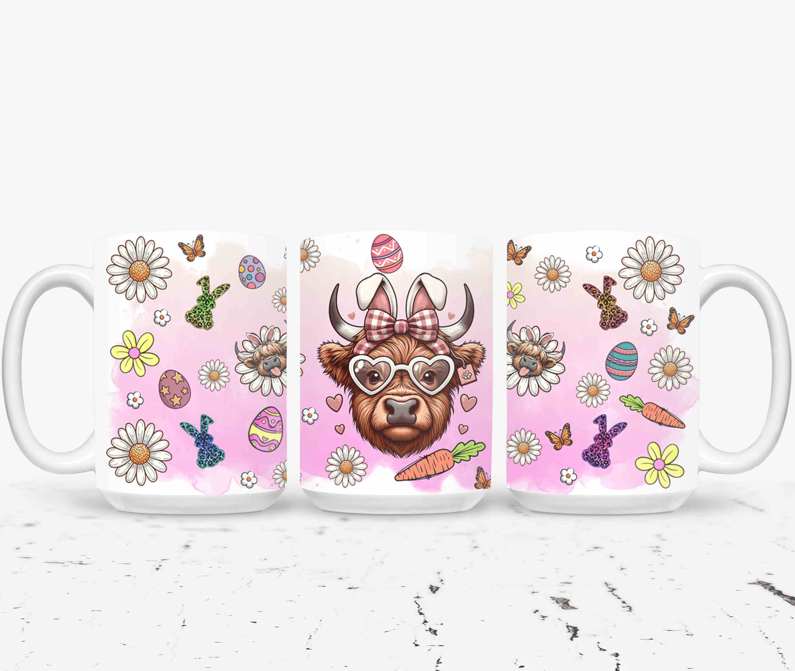 Highland Cow Easter-10388